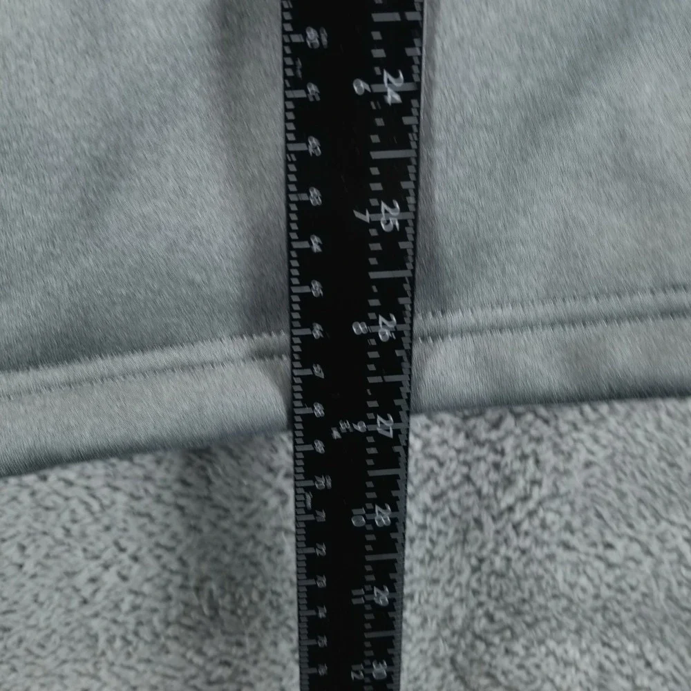 The North Face Jacket Mens L Gray Apex Risor Softshell Windwall Full Zip Pockets